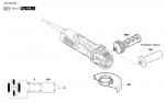 Bosch 3 601 GB5 000 Gwx 13-125 Angle Grinder 230 V / Eu Spare Parts